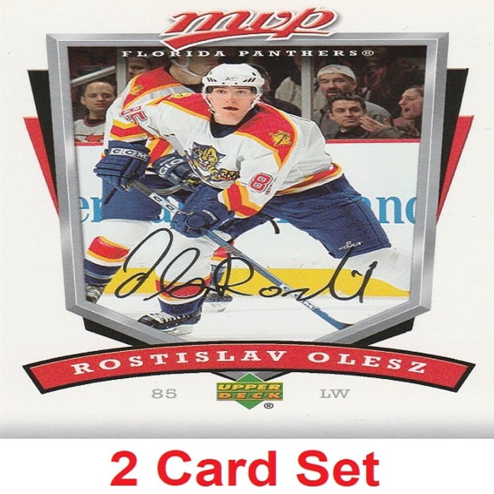 Rostislav Olesz Hockey Card Collection